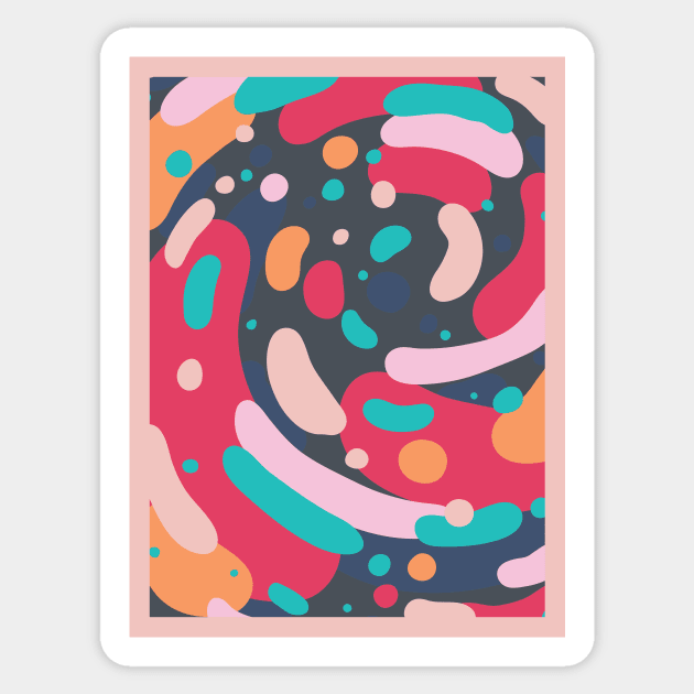 Jelly (art print) Sticker by andbloom